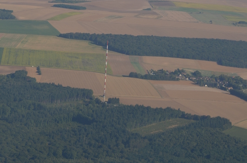 Antenne avant l'arrivée